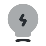 Lamp Charge SVG Icon